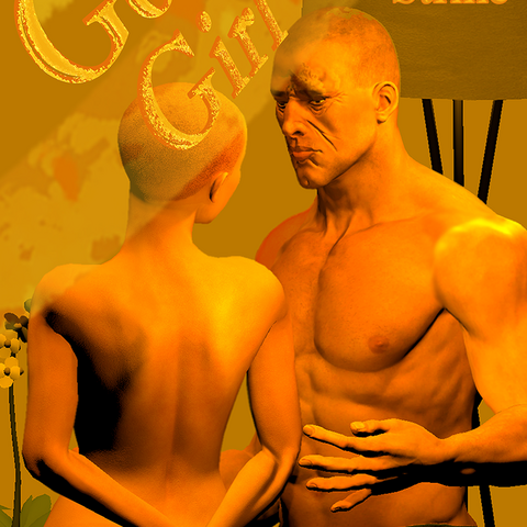 That is a giant halo under the title!  I love it!